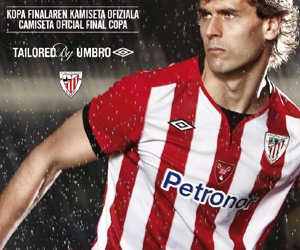 Camiseta del Athletic de Bilbao para la final de la Copa del Rey