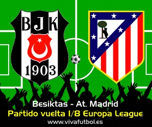 Resumen del Besiktas Atletico de Madrid de Europa League