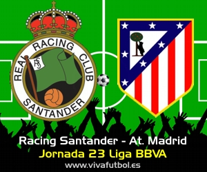 Resumen del Racing de Santander Atletico de Madrid