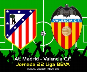 Resumen del Atletico de Madrid Valencia CF de Liga BBVA