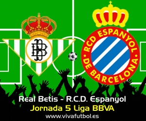 Resumen del Real Betis RCD Espanyol de Liga BBVA