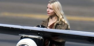 Anya Taylor-Joy y su mascota