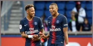 Neymar y Mbappé,