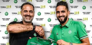 El Betis vende al centrocampista argelino Ryad Boudebouz al AS Saint Etienne