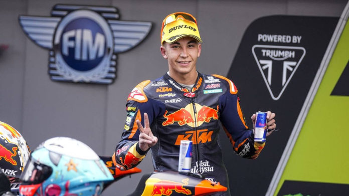 La escudería KTM confirma el ascenso del piloto Raúl Fernández a MotoGP para 2022